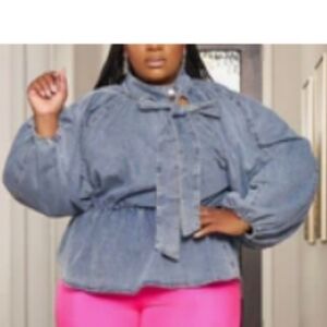 Women's Denim Blouse